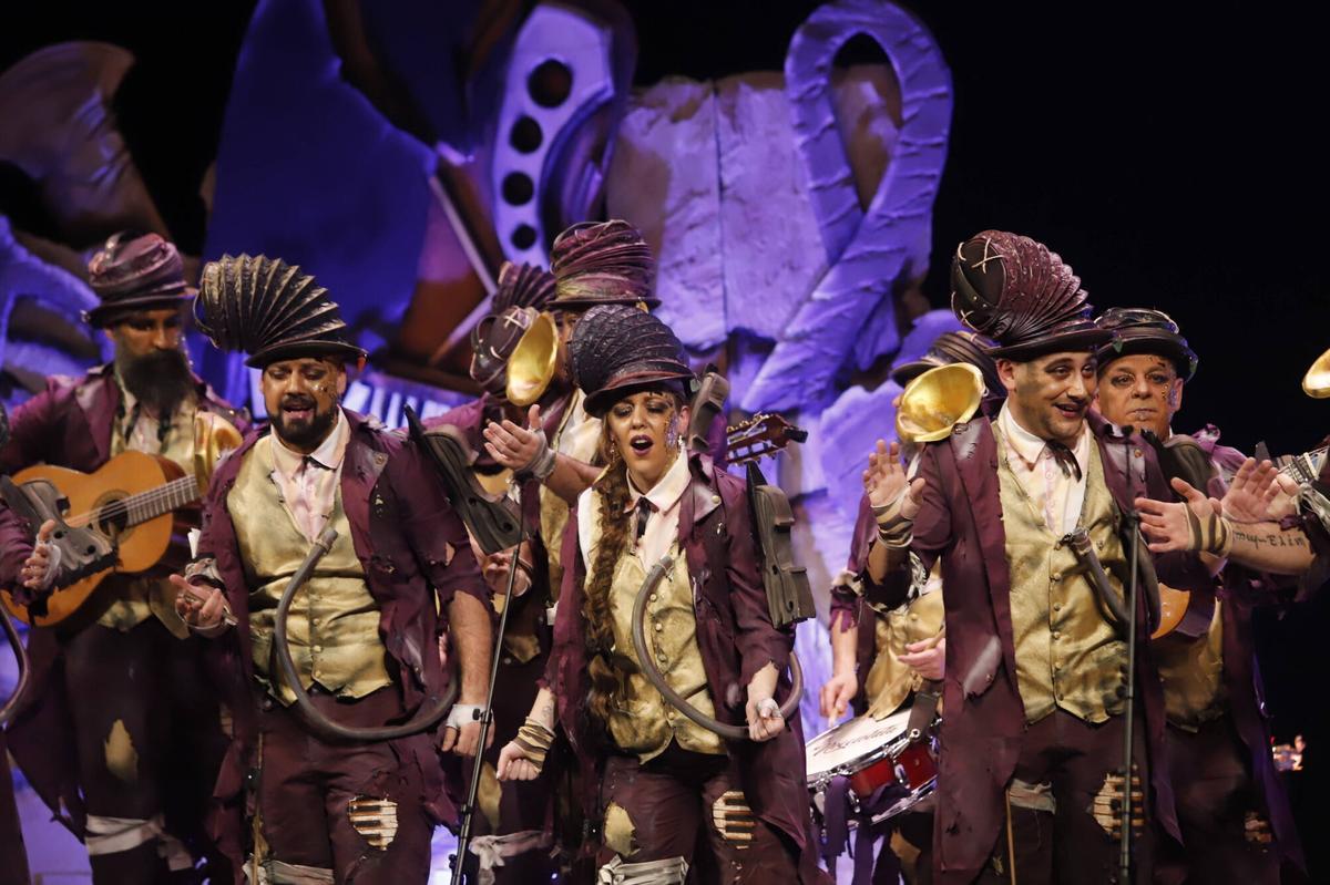 A.J.González Córdoba Quinta y última sesión de la fase preliminar del Concurso de Agrupaciones Carnavalescas de Córdoba 2026 Hijos de nadie comparsa