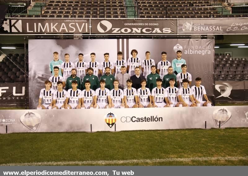 Presentación de la cantera del CD Castellón 2019-20