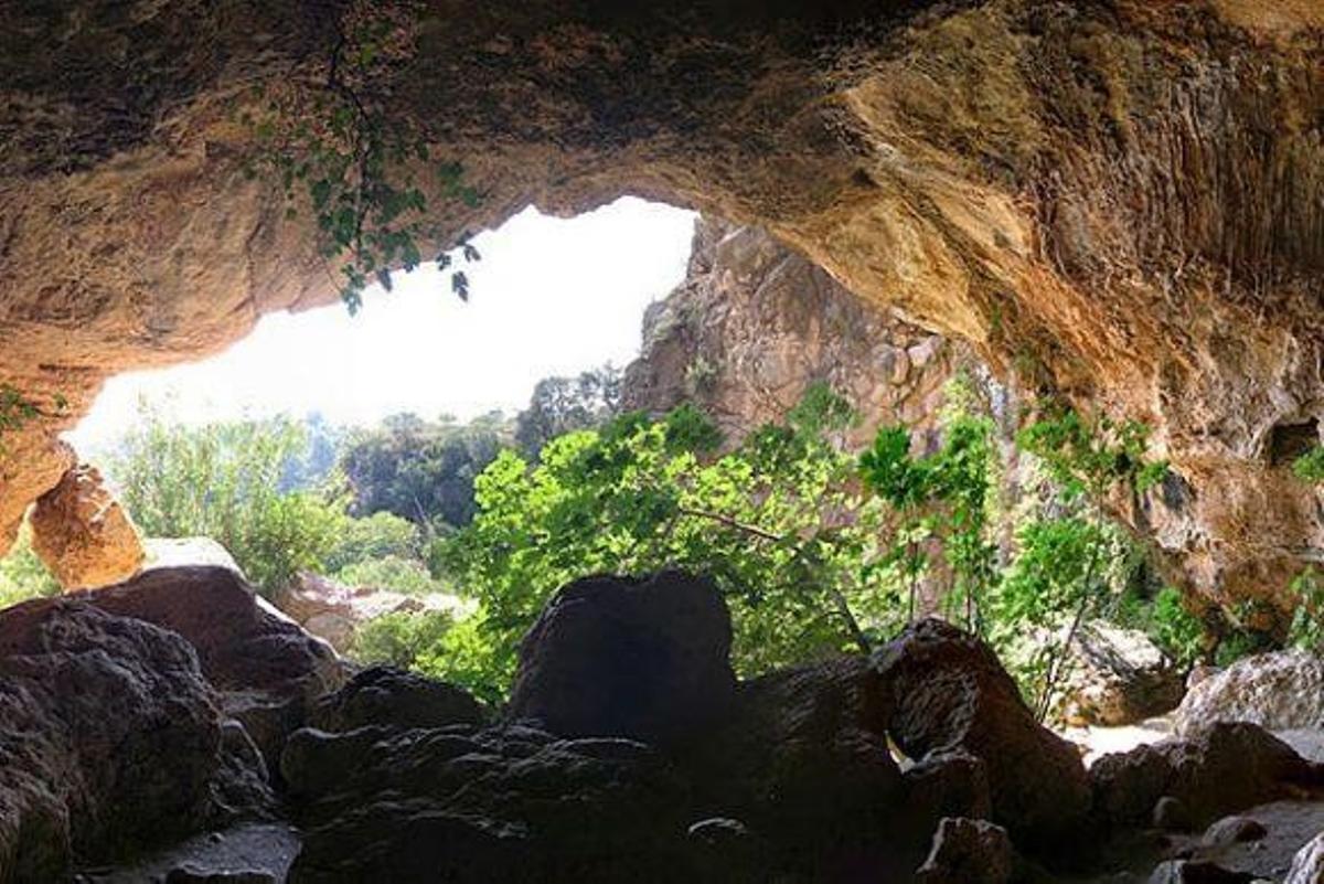 Paraje de la cueva de las palomas.