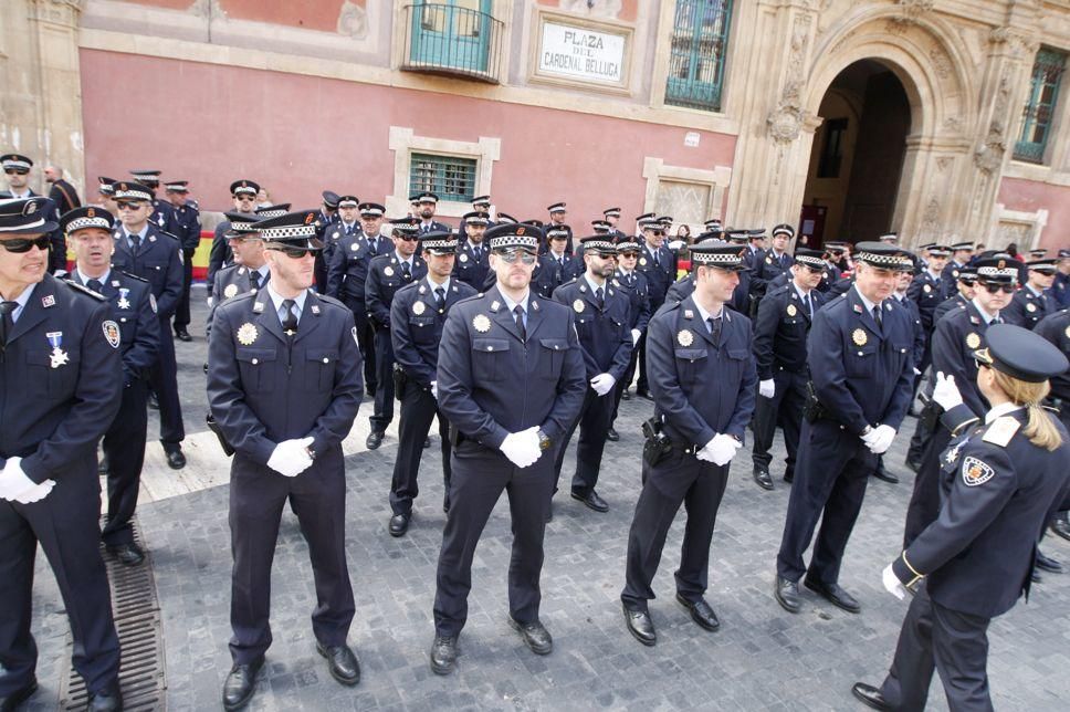 La Policía de Murcia celebra a su patrón