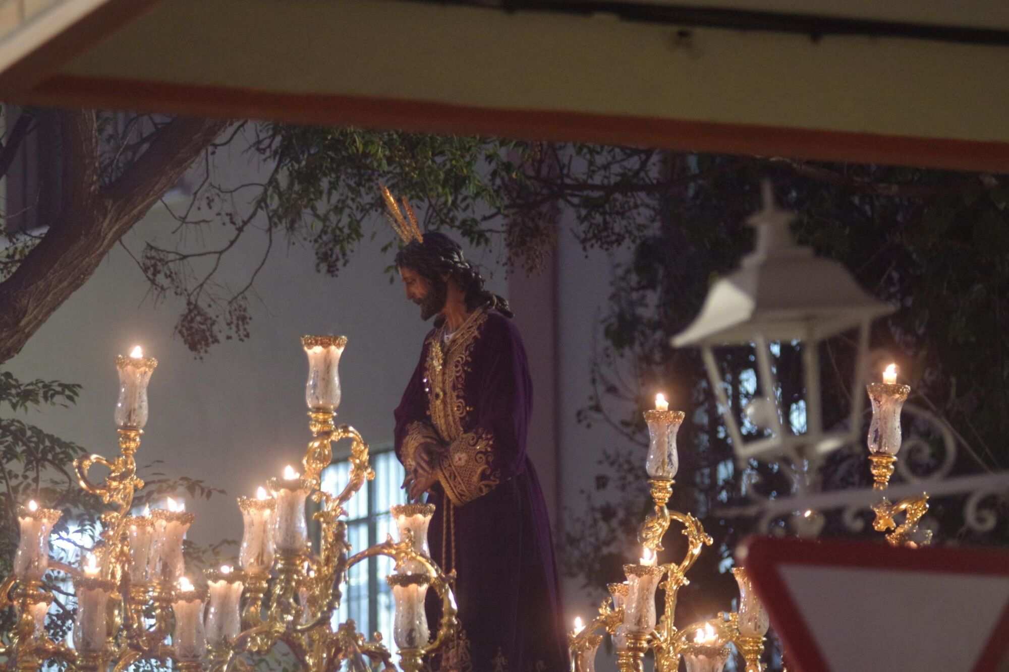 Salida extraordinaria del Señor de la Soledad por el 25 aniversario de su bendición