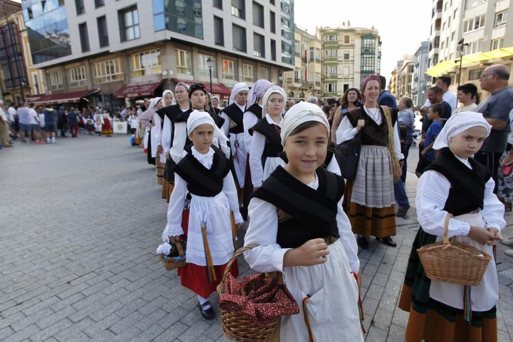 Celebración del Día d'Asturies en Gijón