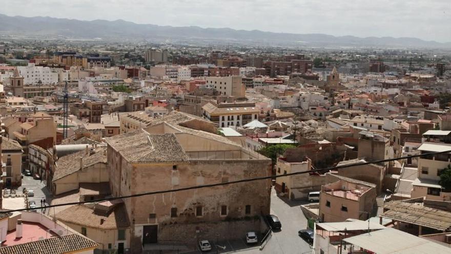 Vista del casco antiguo de Lorca, que será renovado con los planes de empleo municipales.
