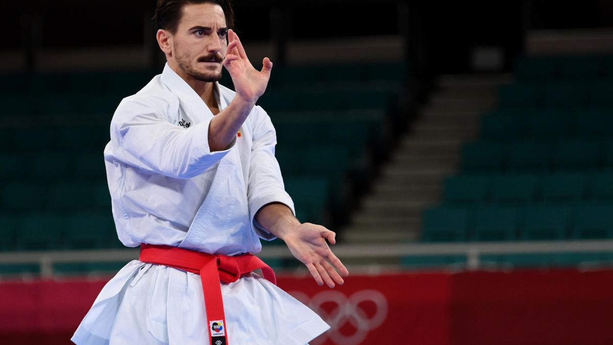 Damián Quintero, medalla de plata en kárate