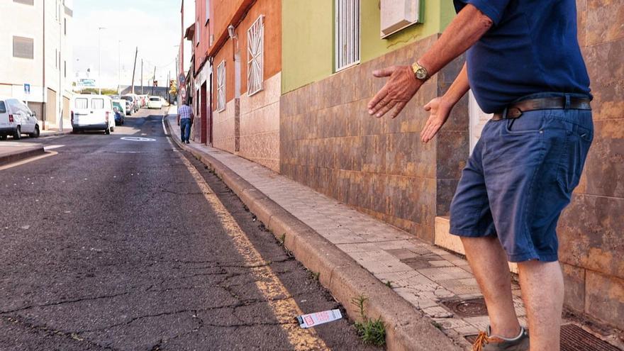 La calle Sombrita espera su asfaltado desde hace 35 años, según los vecinos