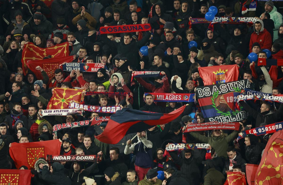 Copa del Rey - Semi Final - First Leg - Osasuna v Athletic Bilbao