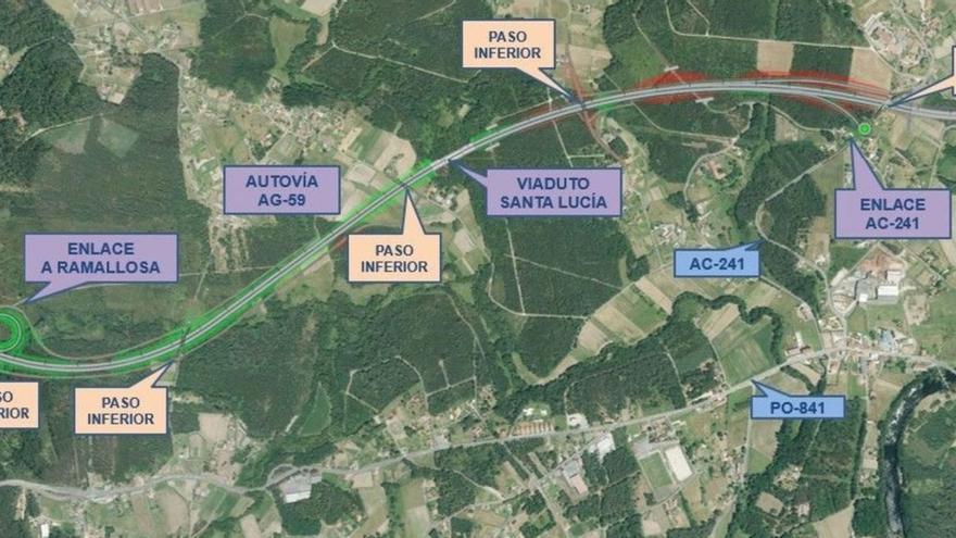 Luz verde del Consello da Xunta para contratar un nuevo tramo de la autovía Santiago-A Estrada