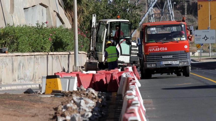 Inician las obras de mejora de la entrada a la ciudad por el puerto