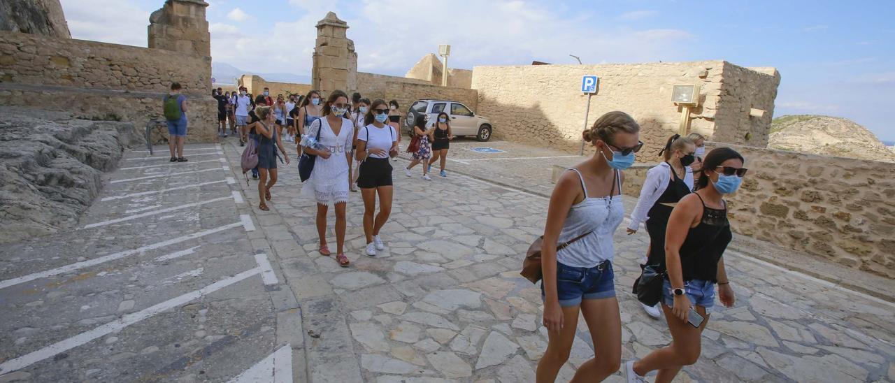 Erasmus en el Castillo de Santa Bárbara