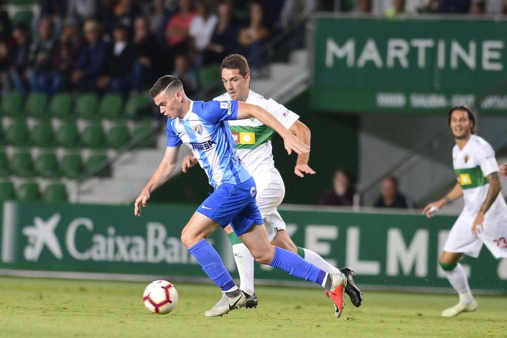 Elche 19-10-2018..Elche:2  Malaga:0..Foto: Matias Segarra