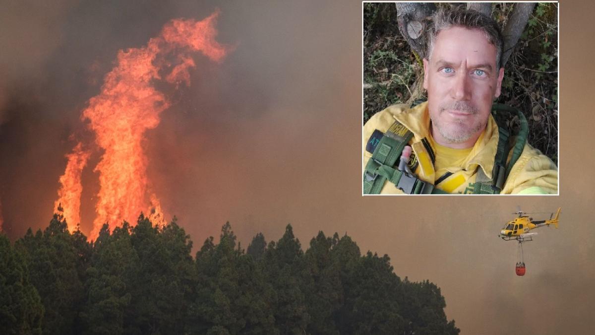 Incendio de Tenerife, imágenes aéreas