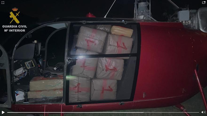 Condenados por introducir 320 kilos de hachís en un helicóptero estrellado al volar hacia Marchena