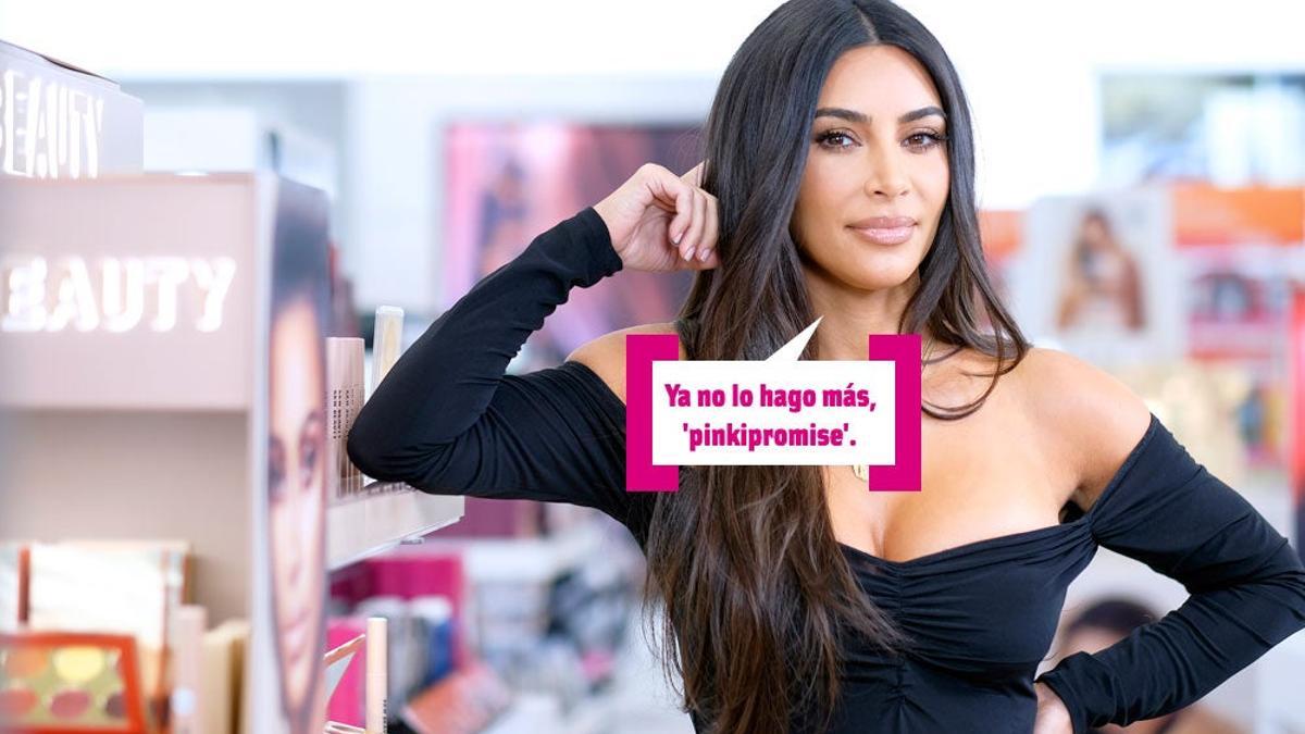 Tanto estirar... ¡Pero cómo no te va a doler la piel, Kim Kardashian!