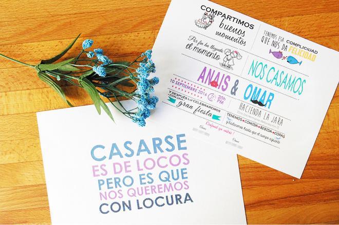 Invitaciones de boda 3