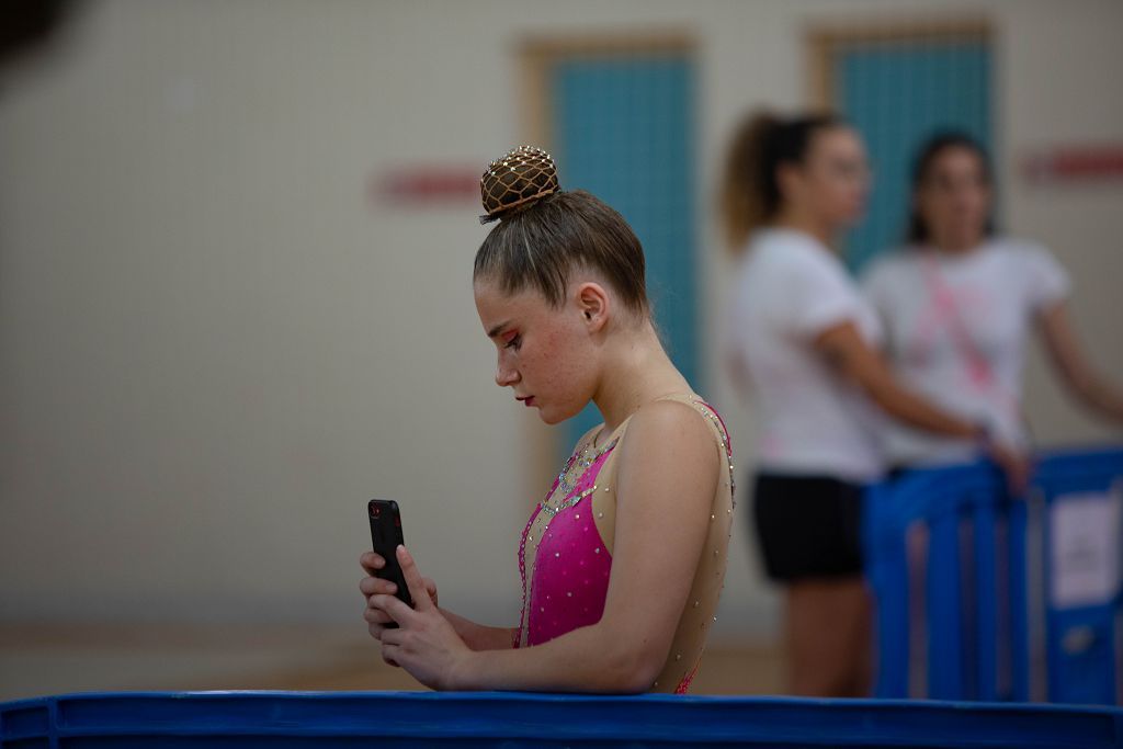 Campeonato regional de gimnasia rítmica en Los Alcázares