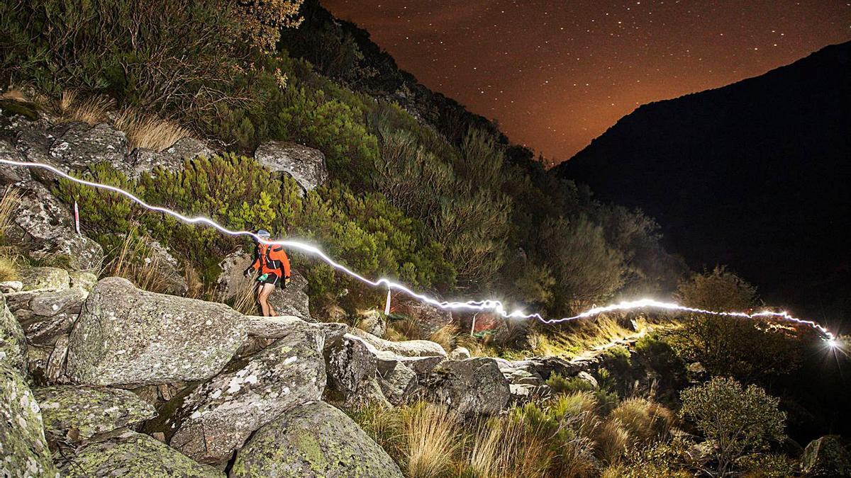 Panorámica durante la escalada nocturna. | N. R.