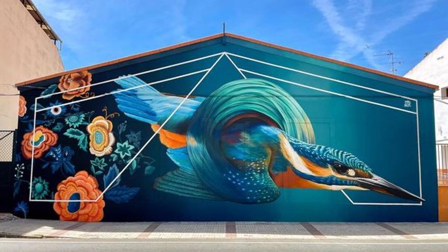 Un mural de Brea, de Plasencia, será candidato al mejor del mundo del 2023