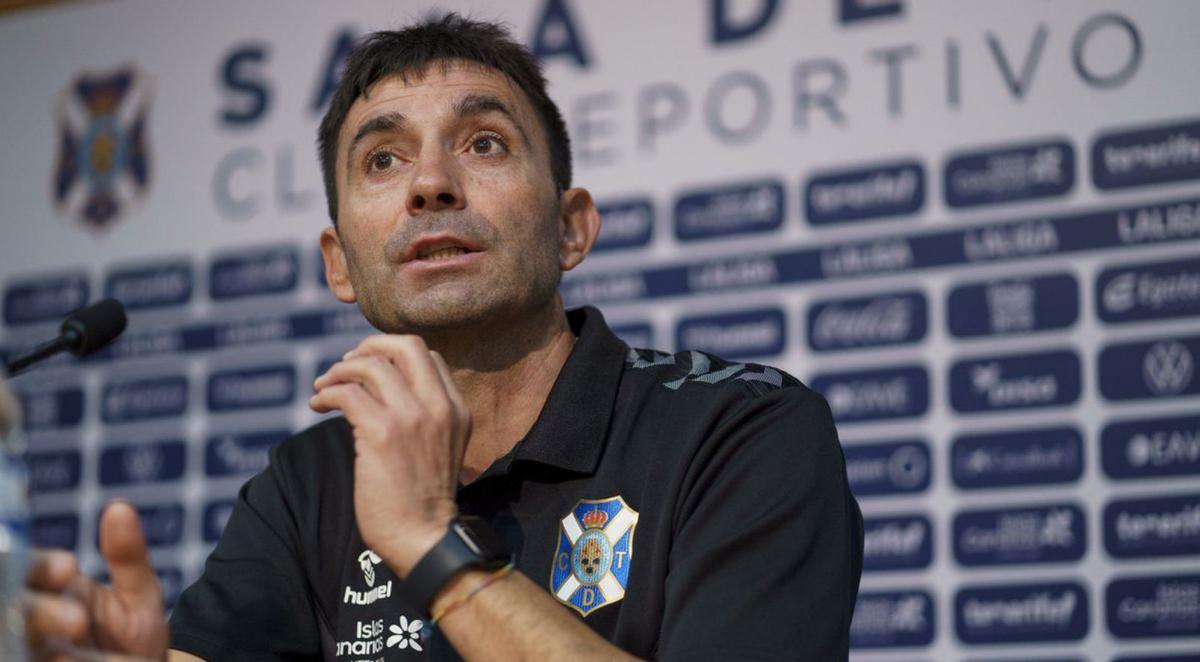 Garitano: «Podemos competirle a cualquiera en nuestro estadio»