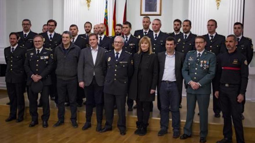 Celebración del aniversario de la Policía Nacional