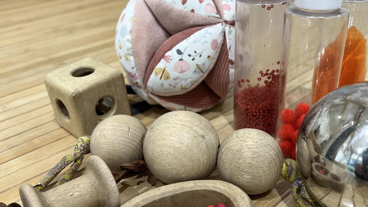 Jocs amb fusta per als nadons