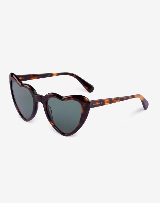 Gafas de sol modelo carey green bottle cuore de Hawkers