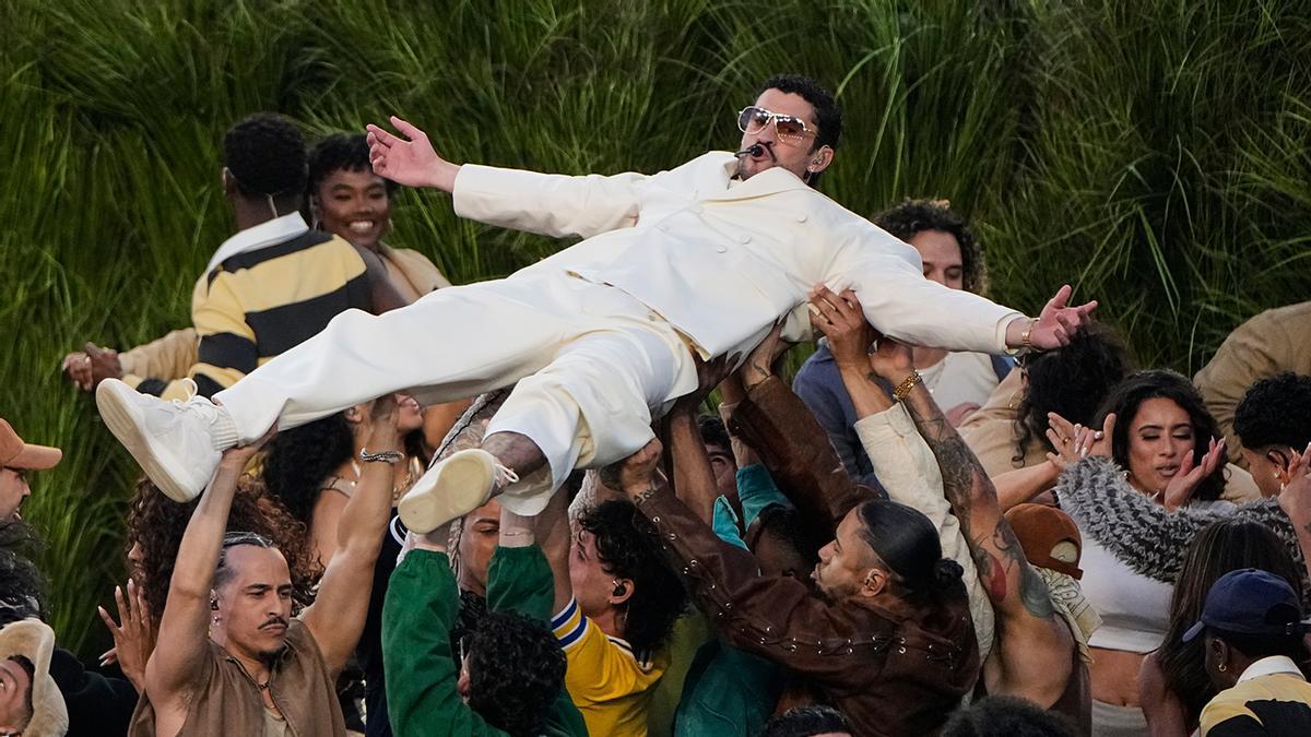 Bad Bunny en la Super Bowl