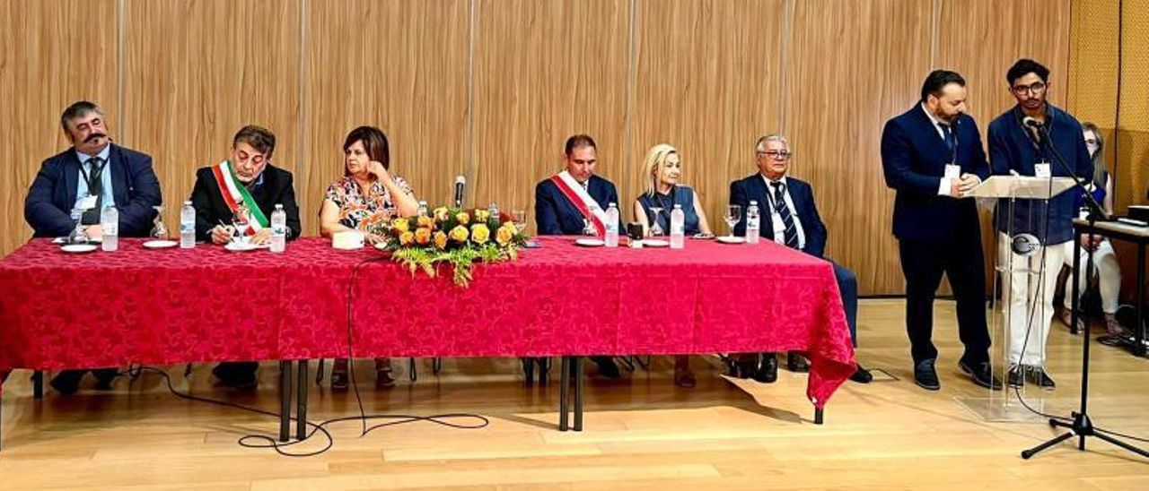 Francisco Ferreira, durante su intervención, ayer.