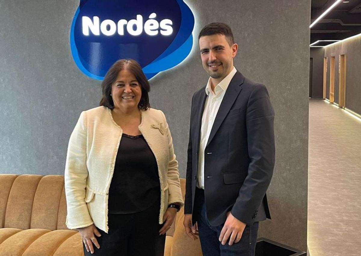 Gabriel Barrós, al frente del Nordés Club Empresarial.