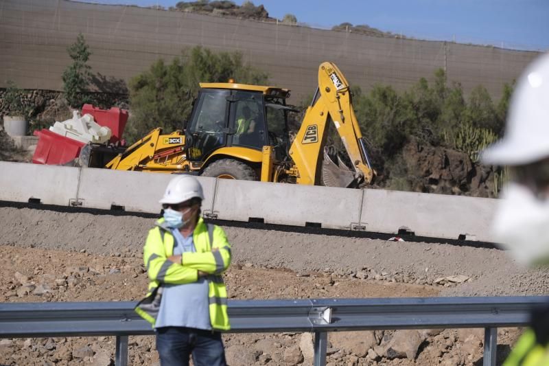 Apertura parcial del nuevo enlace de Oroteanda, en la autopista del Sur