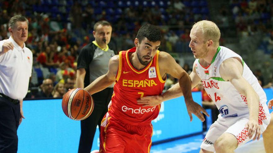 Jaime Fernández ya estuvo en el Carpena el pasado domingo, con la selección española.