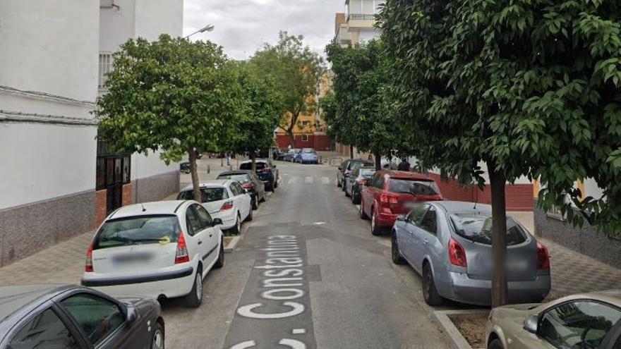 Calle Constantina, en el barrio de la Macarena.