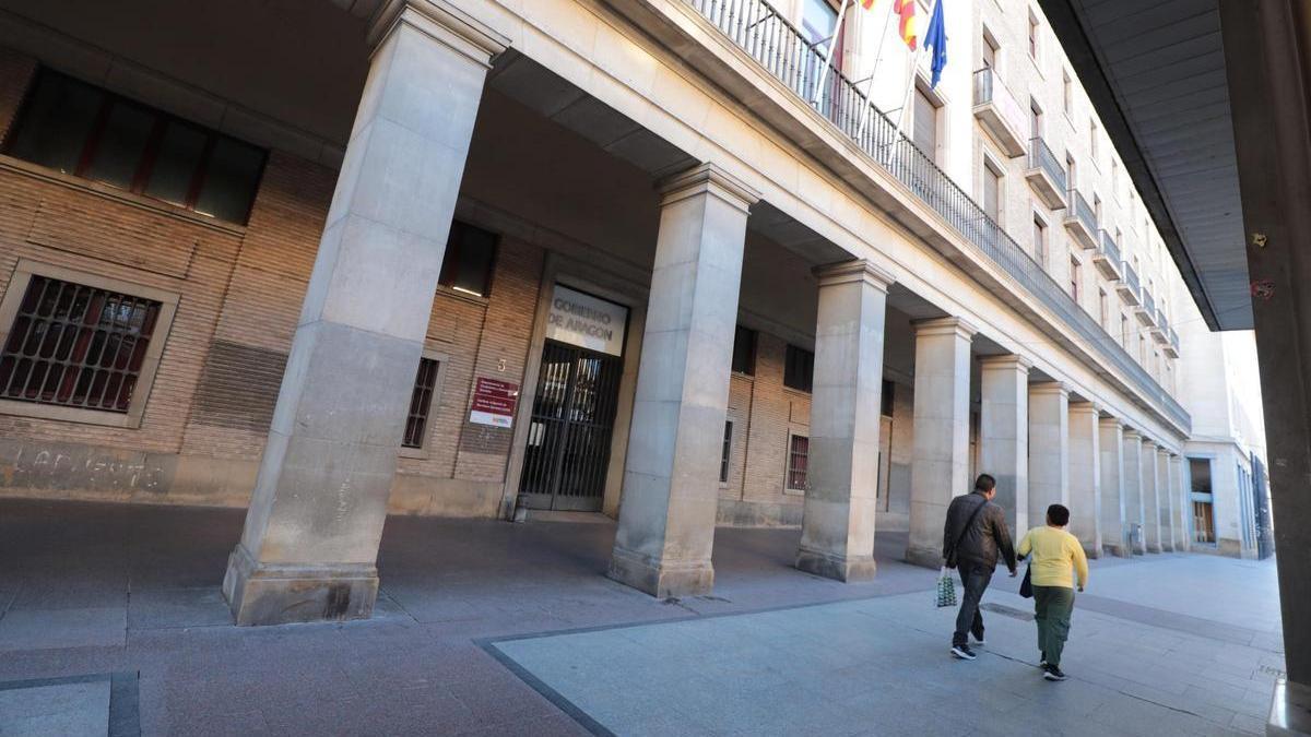Sede del Instituto Aragonés de Servicios Sociales, donde se gestionan las valoraciones de dependencia.