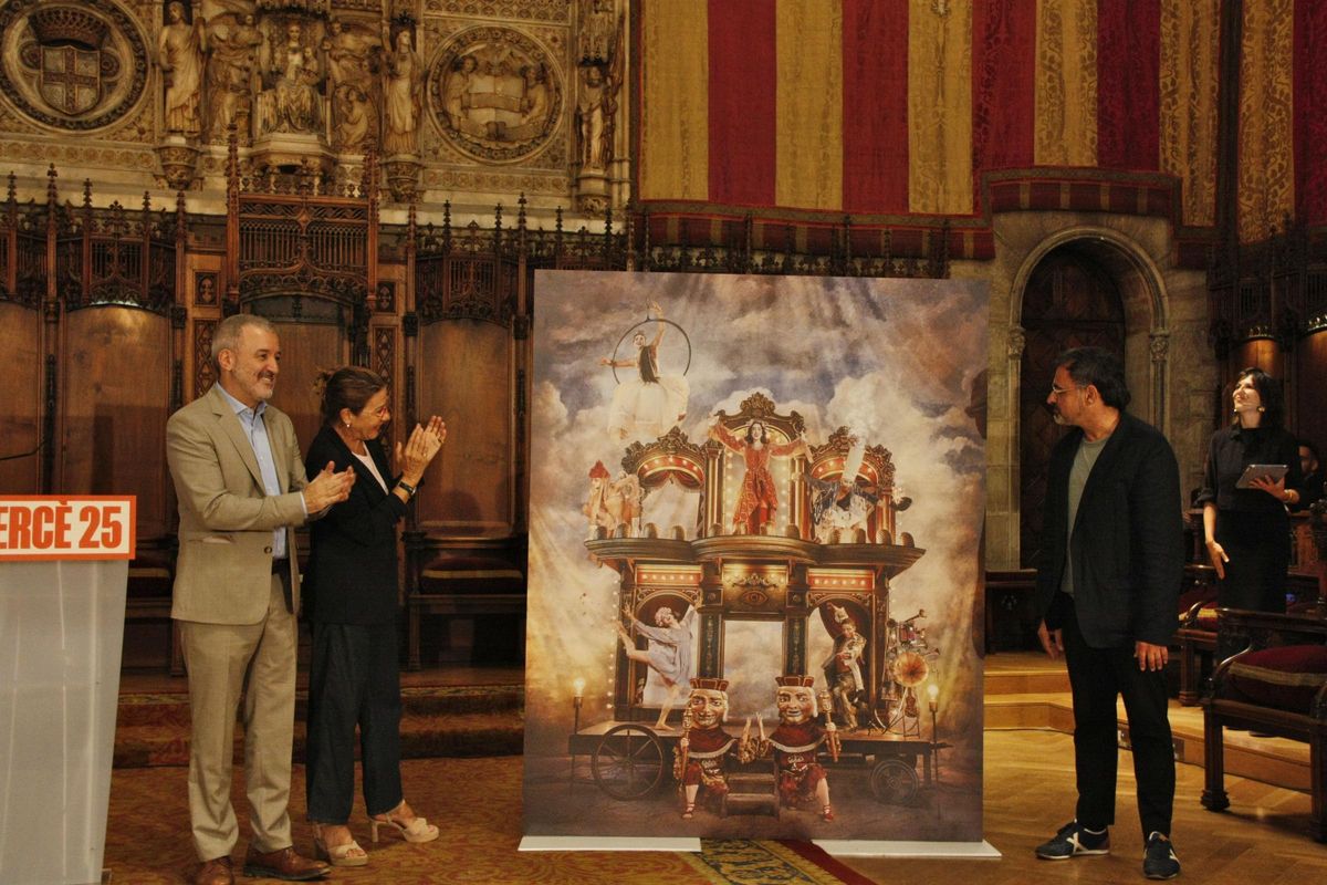 Cartell de La Mercè 2025. Cartell de La Mercè 2025.