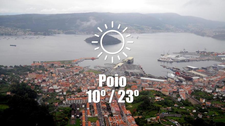 El tiempo en Poio: previsión meteorológica para hoy, martes 31 de marzo