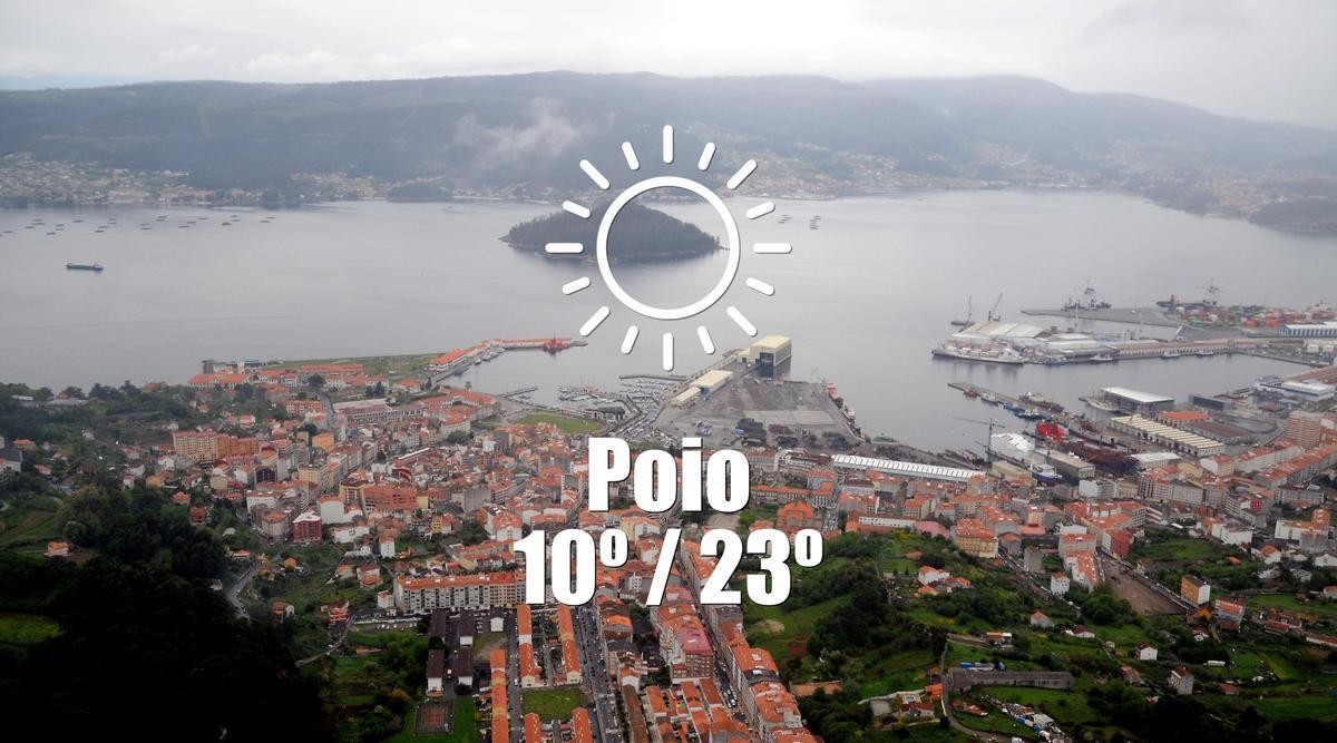 El tiempo en Poio: previsión meteorológica para hoy, martes 31 de marzo