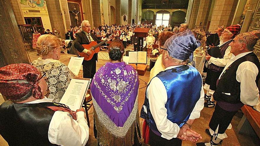 La Missa Baturra ahir a l’església Santa Maria de Blanes. | AJUNTAMENT DE BLANES