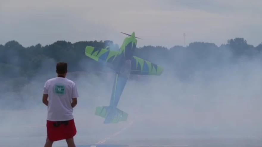 VÍDEO Y GALERÍA | Gran espectáculo de aeromodelismo en Coreses durante todo el fin de semana