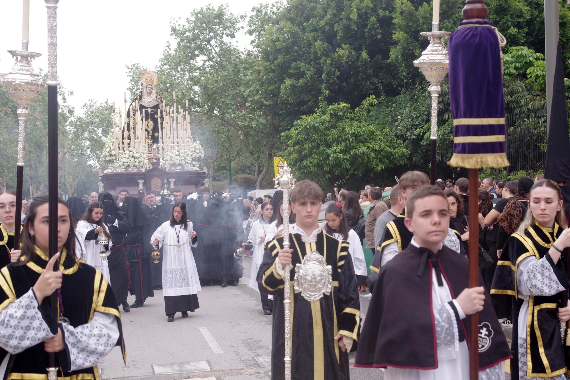 Procesión del Grupo Parroquial de Jesús en su Pasión, Ntra. Sra. de los Desamparados y Santa María Goretti