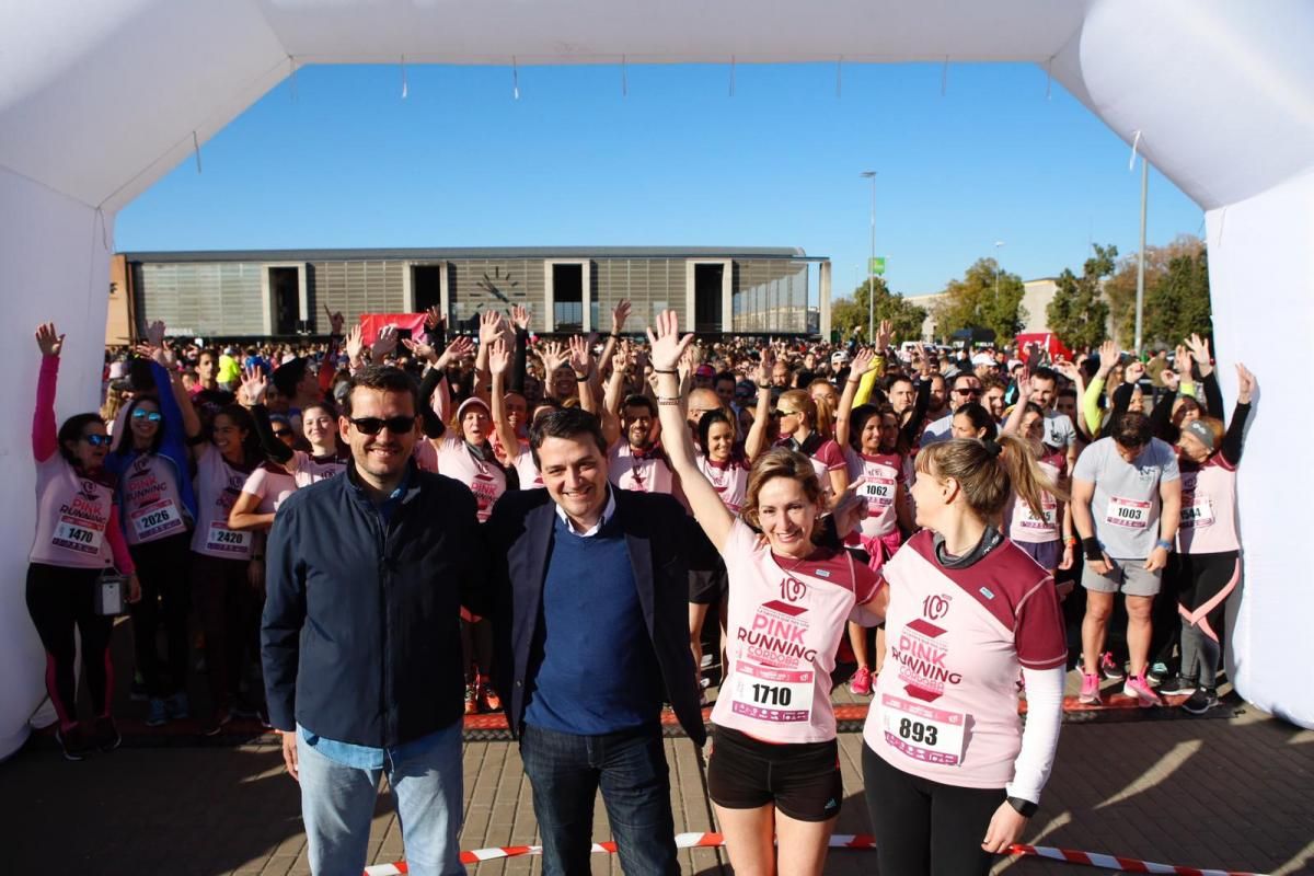 La Pink Running reúne a miles de mujeres deportistas en el Día Internacional de la Mujer