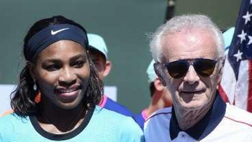 Moore, con Serena. // Paul Buck