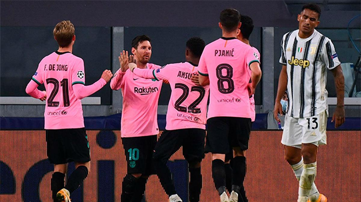 Así sí: el Barça recupera su fútbol en Turín