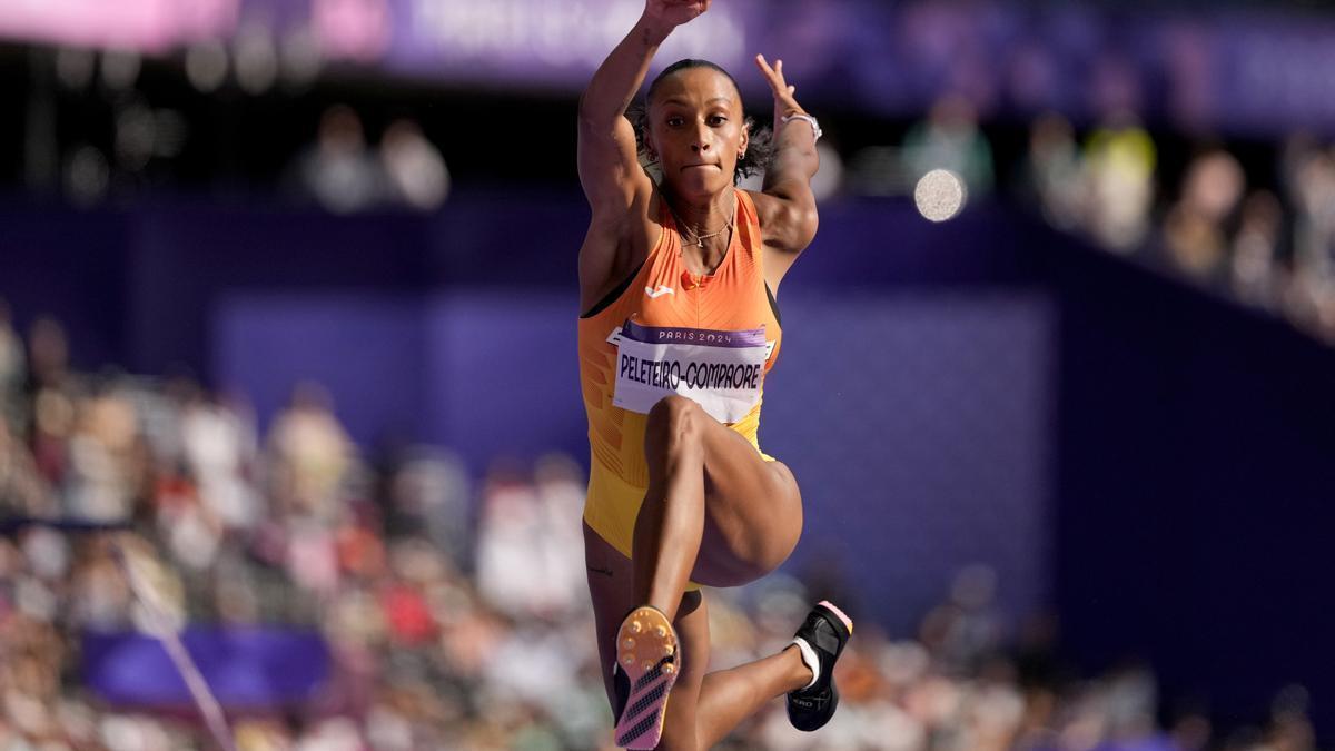 Ana Peleteiro, durante los Juegos Olímpicos de París 2024.