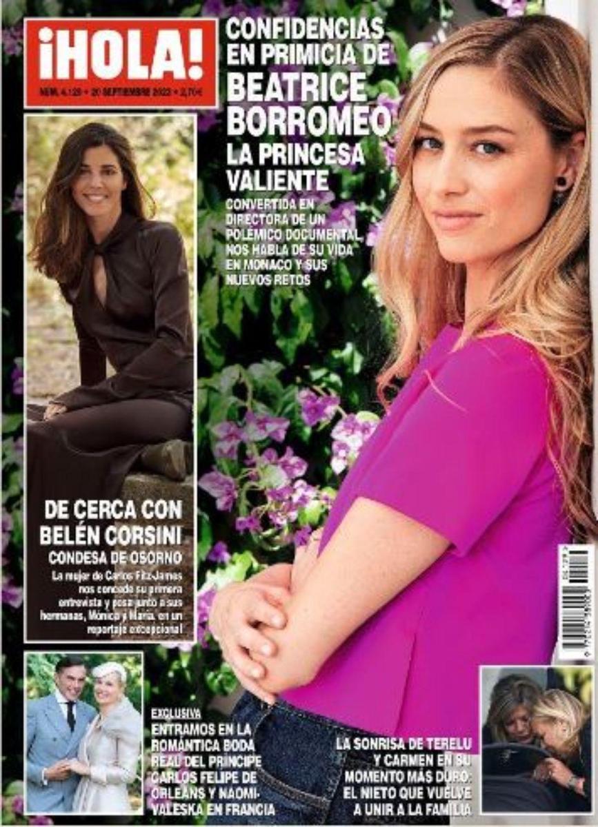 Portada revista ¡HOLA! del 13 de septiembre de 2023