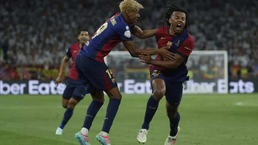 Kound anot el gol de la victoria para dar la Copa al FC Barcelona