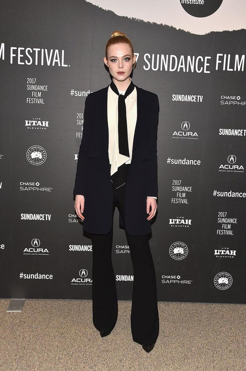 Elle Fanning en el estreno de 'Sidney Hall'
