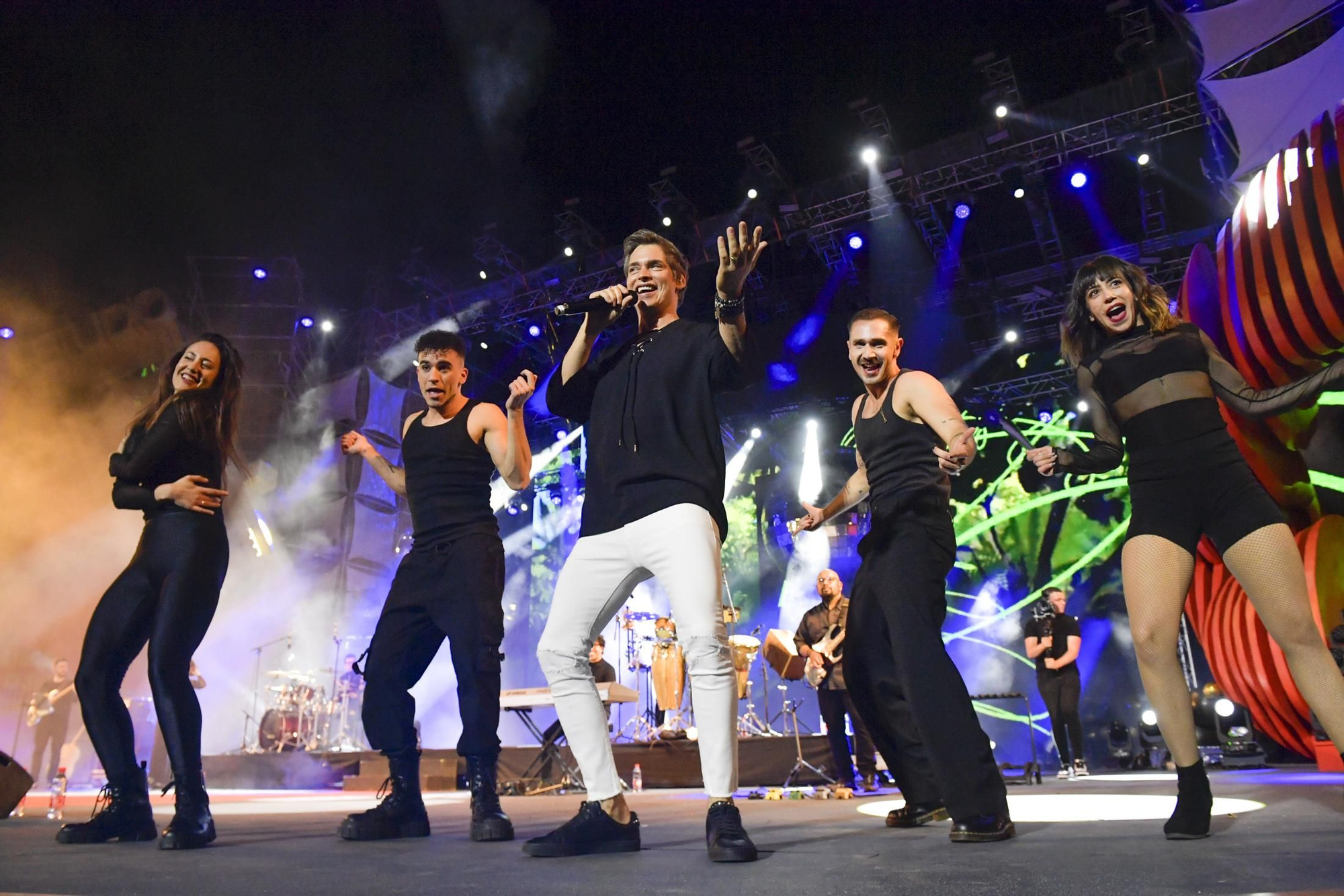 Concierto de Carlos Baute en el Carnaval de Las Palmas de GC