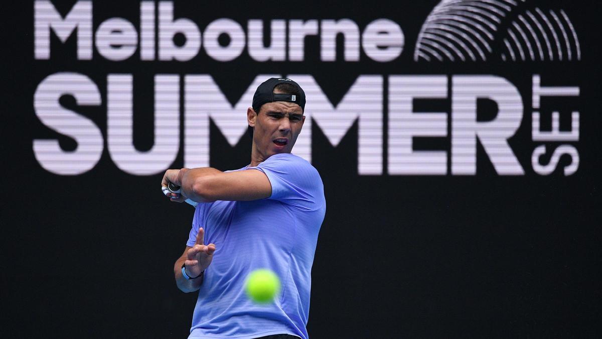 Rafa Nadal, en Melbourne.