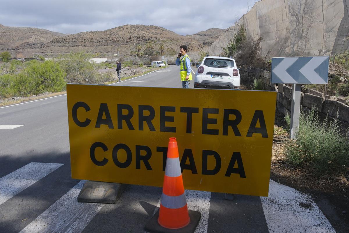 El impacto de la borrasca Therese en Mogán (Gran Canaria, 20/03/2026)