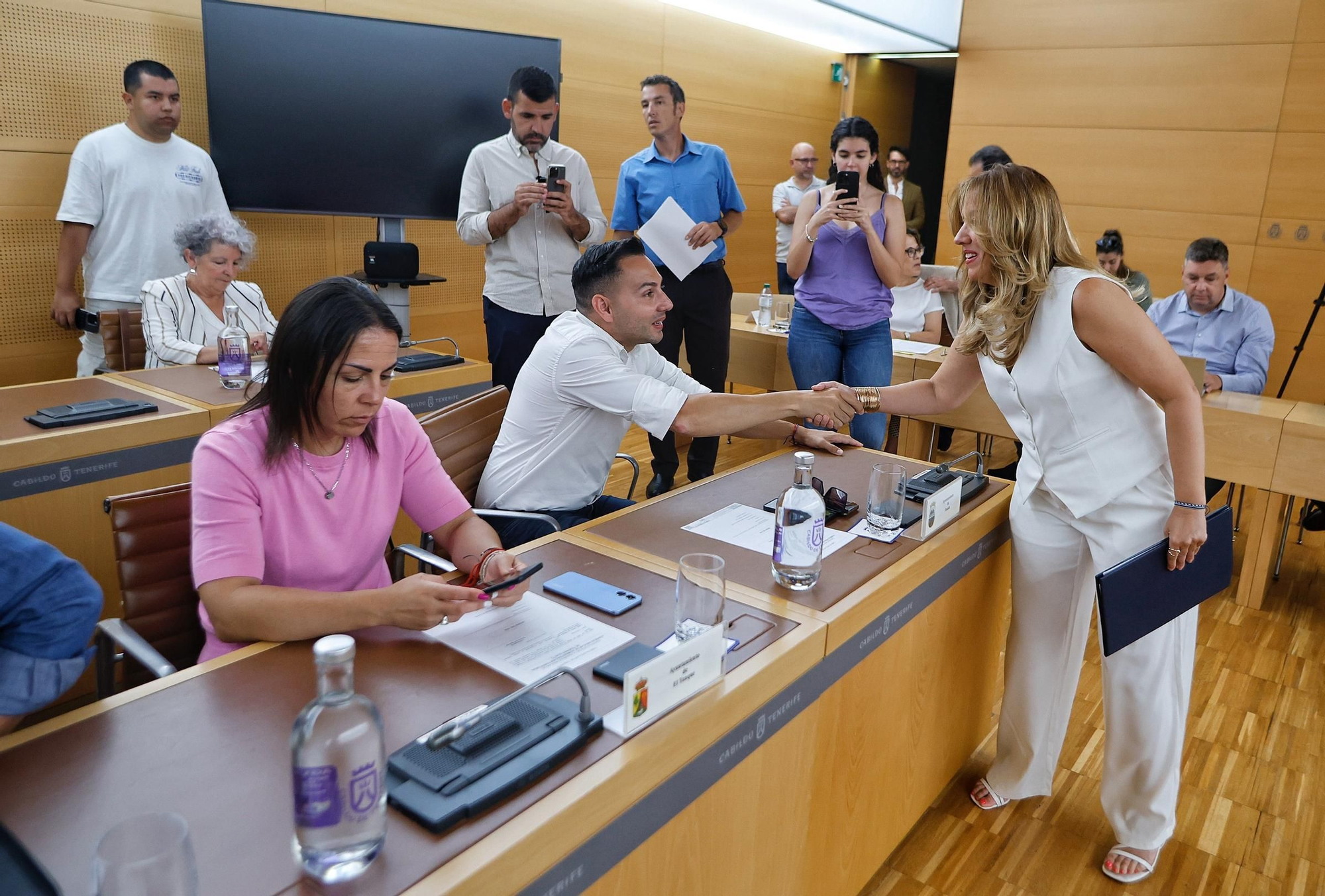 Cumbre del Cabildo de Tenerife con los municipios