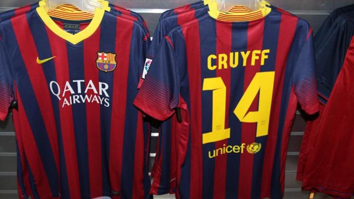 El '14' es el número con el que siempre se identifica a Cruyff